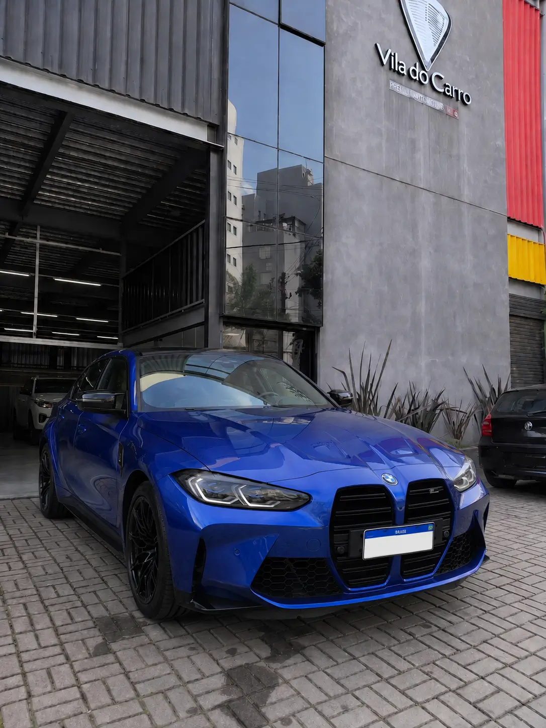 BMW atendida na Vila do Carro para troca de óleo de câmbio